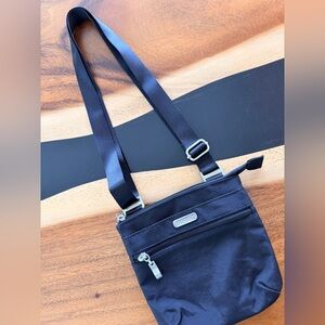 Baggalini Black Mini Crossbody Bag, RFID